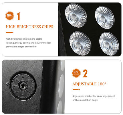 LED IP65 Dış Su geçirmez 80w RGBW 4in1 Yıkama Şehir Renkli Işıklar DMX512/ DJ Disko Partisi Kulübü için Otomatik Kontrol