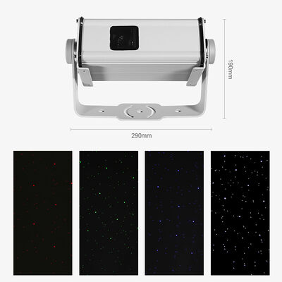 Profesyonel IP65 Su geçirmez 13W RGB Lazer Bahçe Işığı Ateşböceği Yıldız Projekörü Noel Manzarası Tatil Partisi Açık Hava Dekoru
