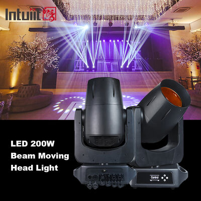 200W LED ışın hareketli baş IP66 konserler için su geçirmez Gobo tekerleği Festivaller