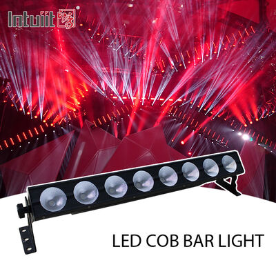 Bar için LED 8x15W RGB COB 3'ü 1 Arada Lineer Işık, LED Duvar Yıkama Işığı, COB Bar Sahne Işıkları