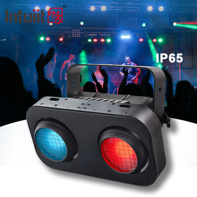 2 Göz Led Körlik Işığı Ip65 Dışarıdaki Seyirci Işığı DMX512 Cob Par Light 200w Tiyatro için Spotlight
