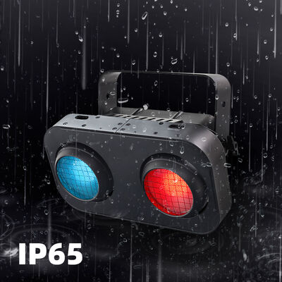 2 Göz Led Körlik Işığı Ip65 Dışarıdaki Seyirci Işığı DMX512 Cob Par Light 200w Tiyatro için Spotlight