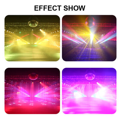 37x10W 4in1 RGBW LED Hareketli Baş Zoom Yıkama Işığı DMX512 Gece Kulübü Düğün Barı için Profesyonel Sahne Ekipmanı