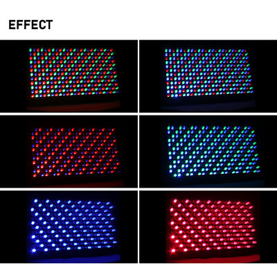 36W RGB COB LED Strobe Light Sound Activated DMX512 DJ Disco Partisi Cadılar Bayramı Kulübü için Flash Sahne Işığı