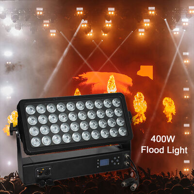 Profesyonel Dışarıdaki IP65 Su geçirmez 40x10W 4'te 1 RGBW LED Sel Işığı Mimarlık Şehir Manzara Işıklandırması için Duvar Yıkayıcı