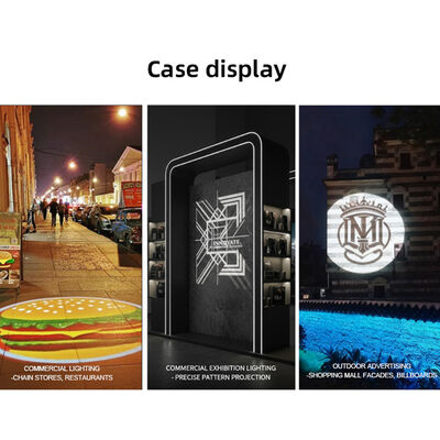 Açık Reklam Logo Gobo Projector 60W LED IP65 Otel Restoran Mağaza Binası için Su geçirmez