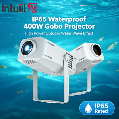 400W IP65 Su Dalgaları Projekör Işığı LED DMX512 Bina, Havuz ve Sahne için Dışarıdaki Dinamik Dalga Etkisi