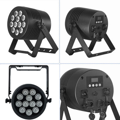 Dmx Led Stage Rgbwauv 6in1 Par Light For Wedding Party Event DJ Show