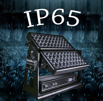 Ip65 Led Sahne Işık Suya Dayanıklı 400w Rgbw 4 1 Led Taşkın Işık Duvar Yıkayıcı Tema Parkı İçin