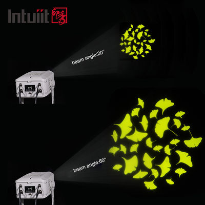 100W Su geçirmez Dış Projector Işık IP65 LED Işık Efekti DMX DMX512 Kontrol Modu ile Gobo Projector
