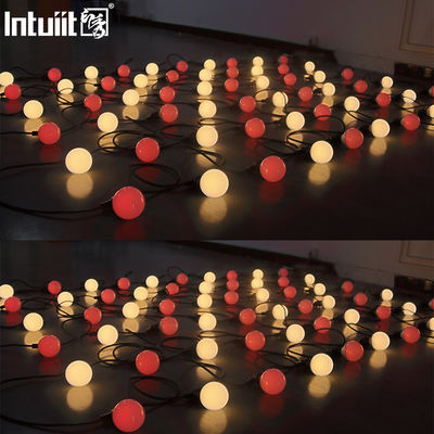 Tatil Işıklandırması LED ampul dizisi Pixel Led Light Su geçirmez Dmx Rgbw Çok Renkli Dizisi Noel Led Ampul Dizisi Işık