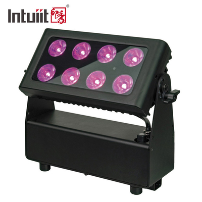 Konser RGBW Uplight için DMX512 Akülü LED Sahne Işıkları