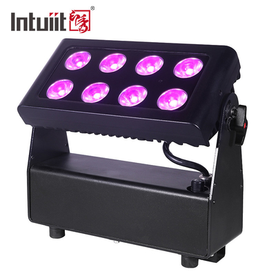 4In1 RGBW Dj Düğün Pilli LED Yıldırımlı WIFI Kablosuz Dmx Disko Düğün Sahne Işıkları