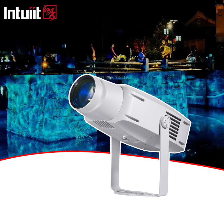 Gobo Projector 400W Led Laser Logo Light Projector Dış Projector Sistemi İşaret Işığı