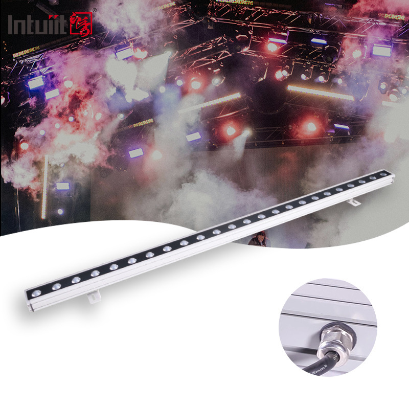 36W DJ Light Bar LED Doğrusal Çubuklar Duvar Yıkama Makinesi RGBW Dinamik Dışarı LED Duvar Yıkama Makinesi Işıkları