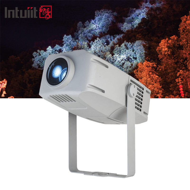 Yüksek Güçlü 200W Gobo Projector IP65 Dışarıdaki Gece Işığı Projeksiyon Lamba Logo Projeksiyon Işığı