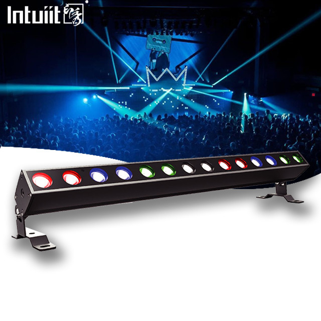 DMX RGBW Renk Değiştirme 14x10w Yıkama Çubuğu Işığı IP65 Led Duvar Yıkayıcı Dışarı