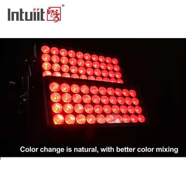 Sahne Işığı Dmx Led Duvar Yıkama Işığı 400W 800W 1500W IP65 Dışarıdaki Şehir Rengi RGBW Strobe