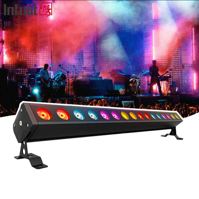 Dış Su geçirmez IP65 Duvar yıkama lambası 16x5W DMX512 Kontrol RGBW Led Duvar yıkama lambası