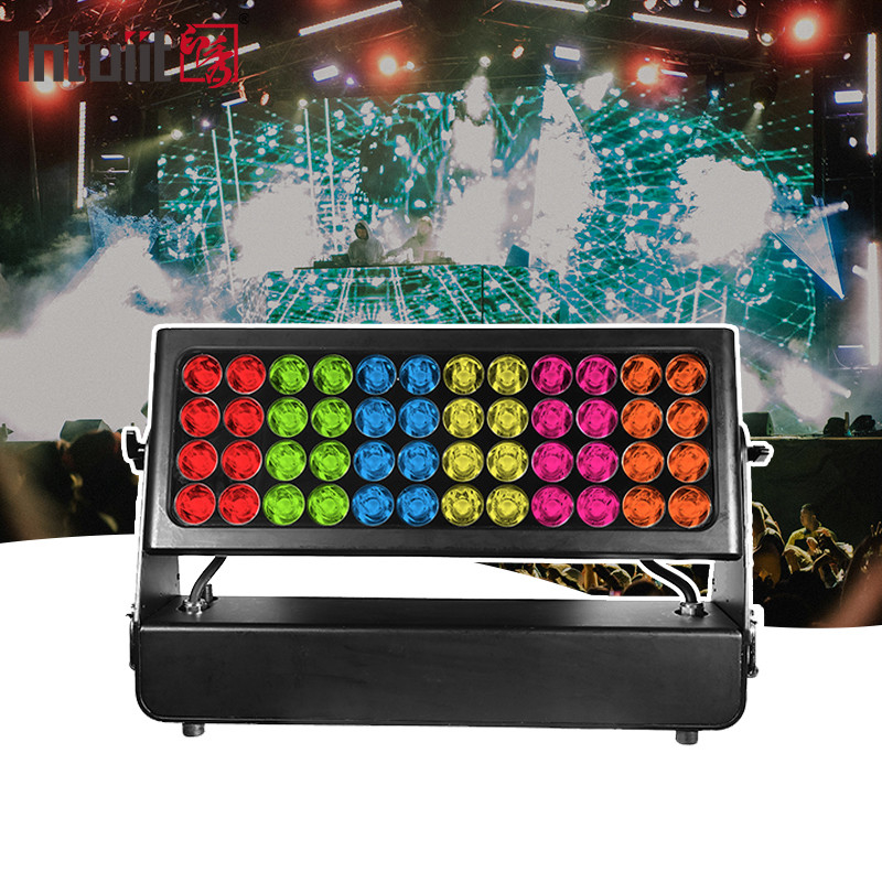 1500W RGBW 4in1 şehir rengi LED dış duvar yıkama ışığı DMX512 su geçirmez IP65 yüksek güçlü şehir ışıkları