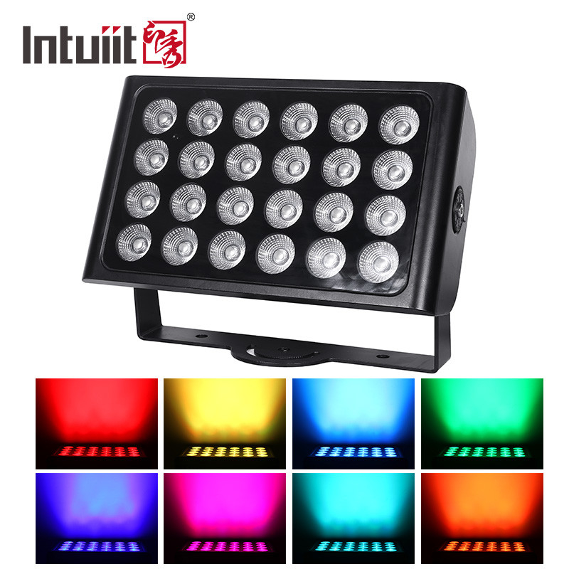 Uzaktan Kumandalı 8 × 15W RGBW Akülü LED Sahne Işıkları