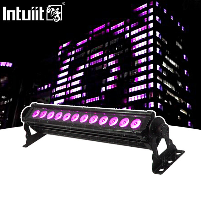 12X3W Dış LED Duvar Yıkayıcı IP65 Su geçirmez DMX RGB LED Doğrusal Yıkayıcı Işığı Mimarlık Bina Cephesi Işığı