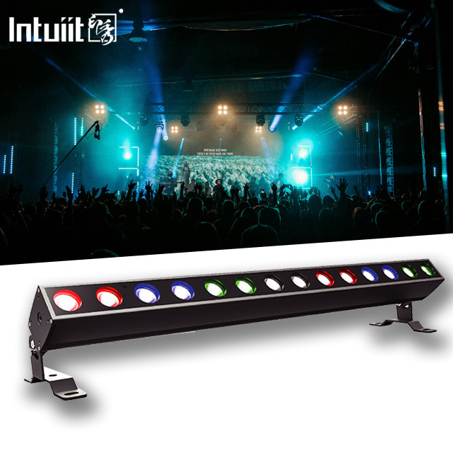 Profesyonel Dj Bar 14x10w Rgbw Led Pixel Beam Bar Light 4 In 1 Matrix Wash DJ Işıklandırma Efekti