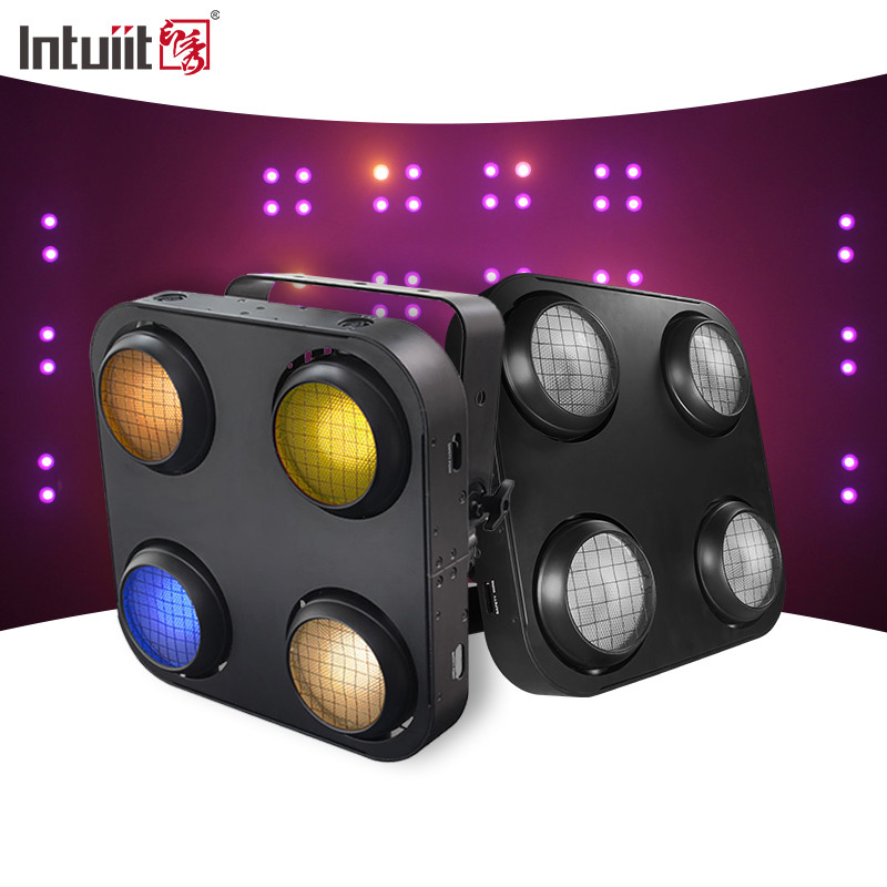 IP65 4x90w RGB Led Cob İzleyici Körü Işık Dış Su geçirmez 4 Göz Körü
