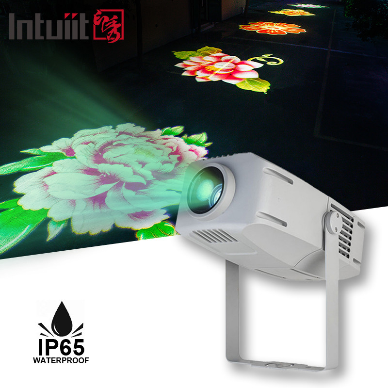 Gobo Projector Reklam Işıkları 400W LED İşaret Duvar Projeksiyon Lampu Dış Su geçirmez Ip65