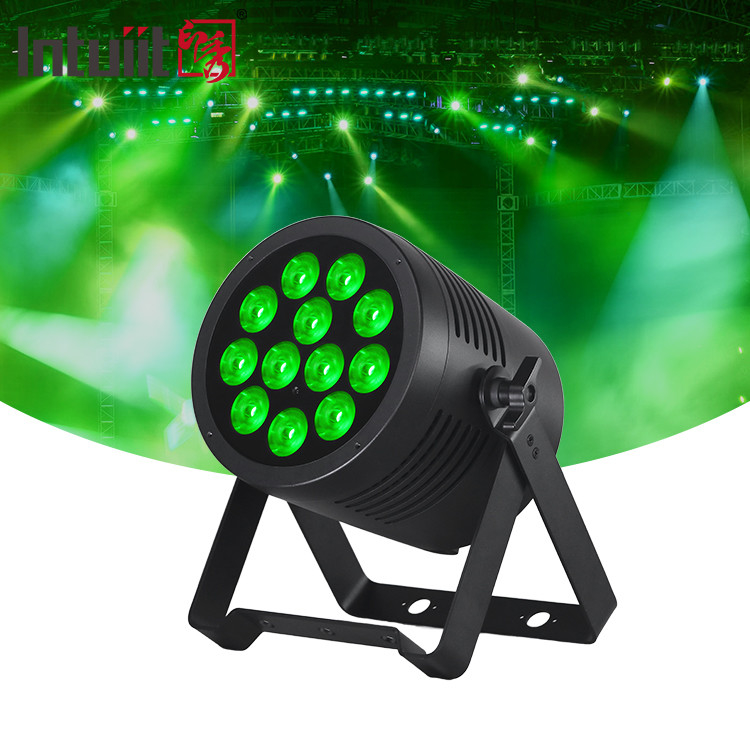LED Par Light 12*20W 6 in 1 RGBWA-UV Par Can Sahne Işığı Parti Barı KTV Efekt Dj Işıklandırması