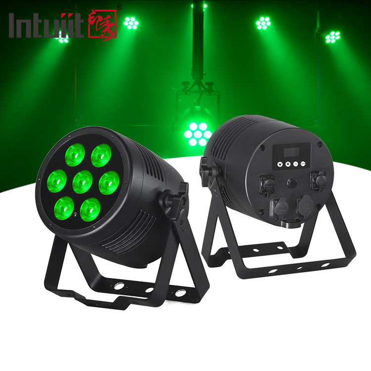 RGBWA UV 6IN1 7x20w IP65 Su geçirmez Dmx LED Par