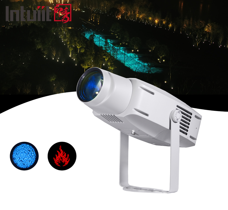 400W RGBW LED Dinamik Su Dalgalanması Işık Deseni Atmosfer Lamba Dış Su geçirmez IP65 Projeksiyon Işığı