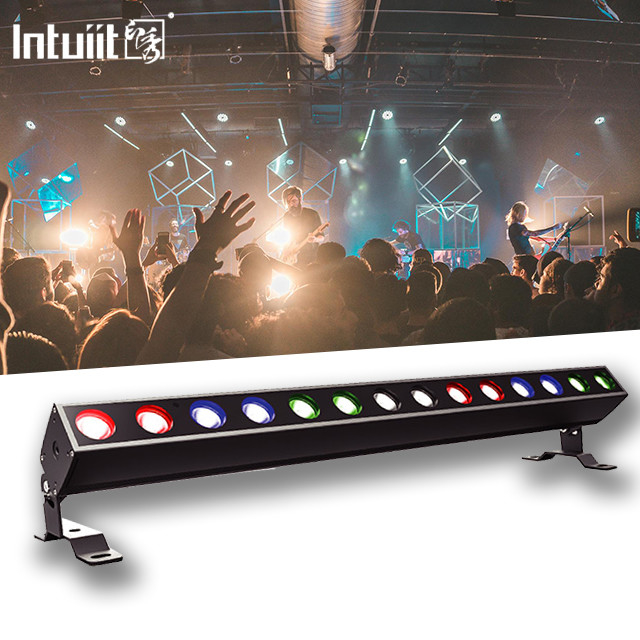 IP65 DMX 14x10w RGBW 4in1 LED Dış Bina Çamaşırhane Su geçirmez Duvar Çamaşırhane Işık Sahne Işıkları
