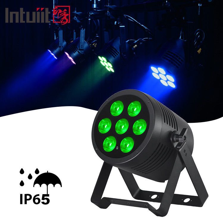 RGBWA UV 6 in 1 Su geçirmez 7x20W Par Light Su geçirmez LED Par Light Outdoor IP65 Par Light DJ Stage