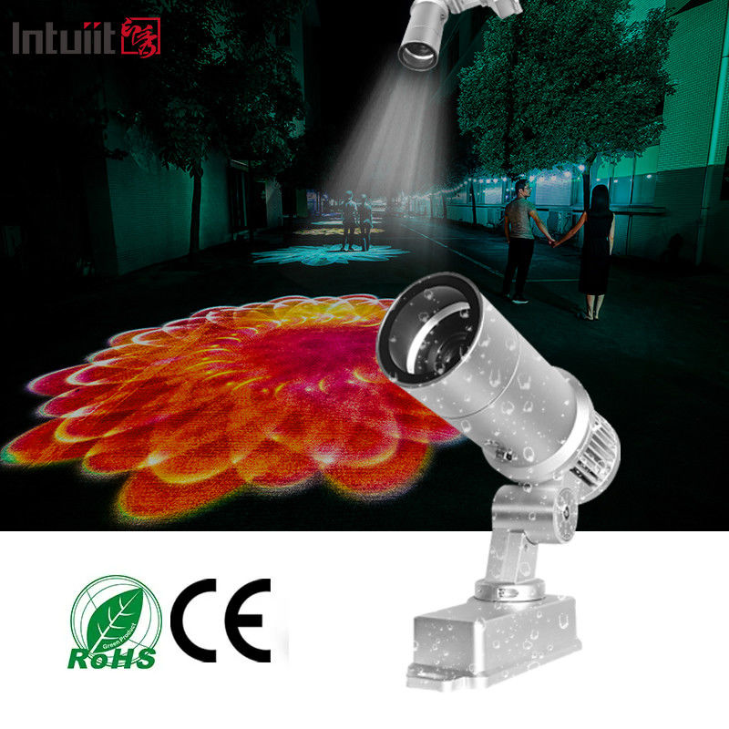 Su geçirmez IP65 Logo Gobo Projector Işık Noel Açık 60w LED Gobo Logo Projector Açık Reklam Işığı