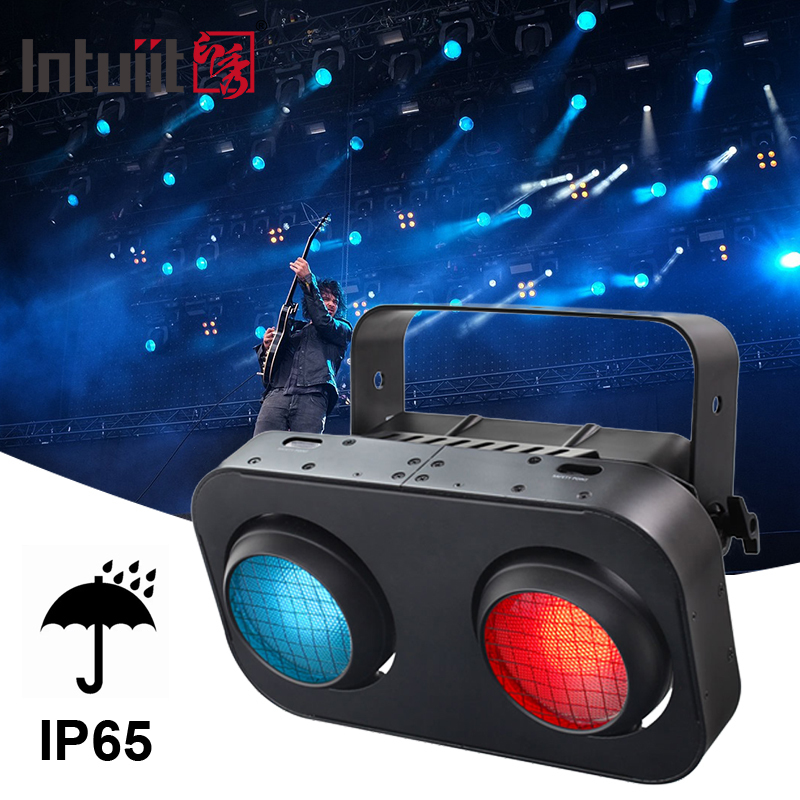 200W Dış Mekan Su Geçirmez IP65 DMX512 Cob Blinder LED Sahne Etkinliği için İzleyici Işığı