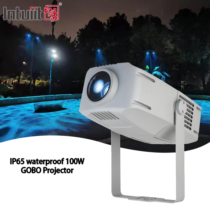 100W Su Dalgası Etkisi Okyanus Dalga Işıkları Dışarıda IP65 Led Gobo Projector