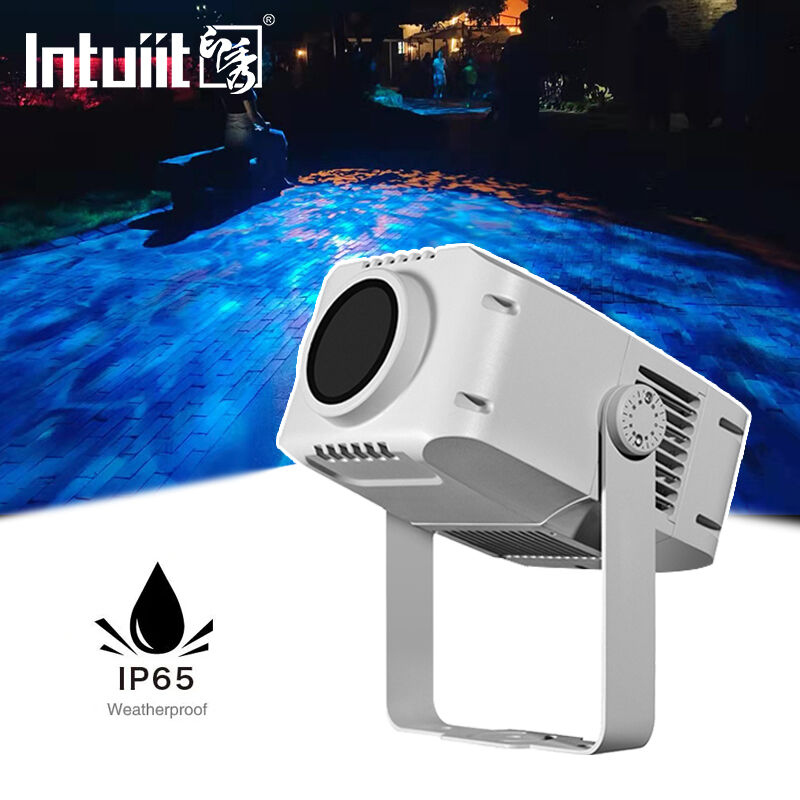 100W Su Dalgası Etkisi Okyanus Dalga Işıkları Dışarıda IP65 Led Gobo Projector