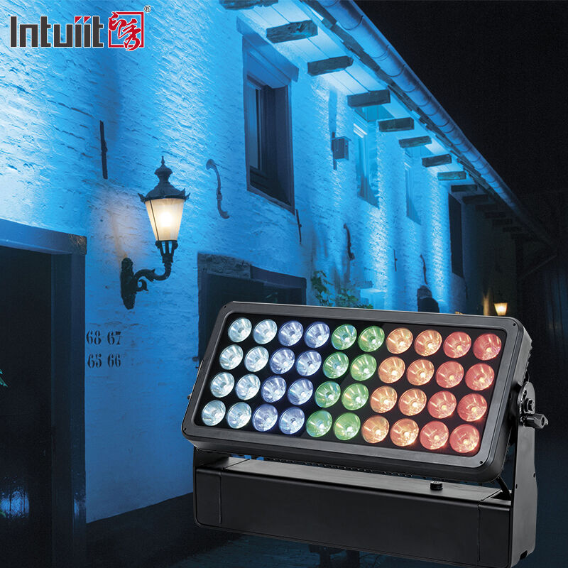 Waterproof IP65 40X10W Rgbw City Color Wash Light Led Flood Light for Outdoor Park Project