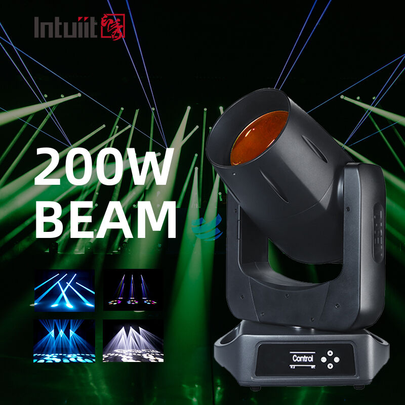 IP66 Su geçirmez 200W LED ışın hareketli baş ışığı DMX512 Kontrol