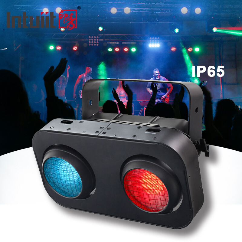 2 Göz Led Körlik Işığı Ip65 Dışarıdaki Seyirci Işığı DMX512 Cob Par Light 200w Tiyatro için Spotlight