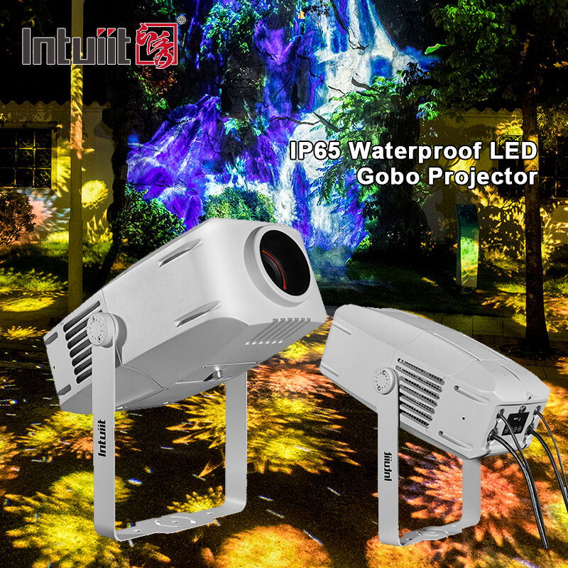 LED Gobo Projector Light 400W Rotating Logo Image Projector DMX512 Profesyonel Gösteri Fuarı Etkinliği için Sahne Işığı
