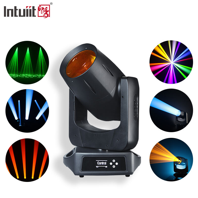 2025 Pro IP66 100W Lazer Hareketli Baş Işığı Dış Su geçirmez Parlaklık Sahne Işığı DMX DJ Işık Ekipmanı