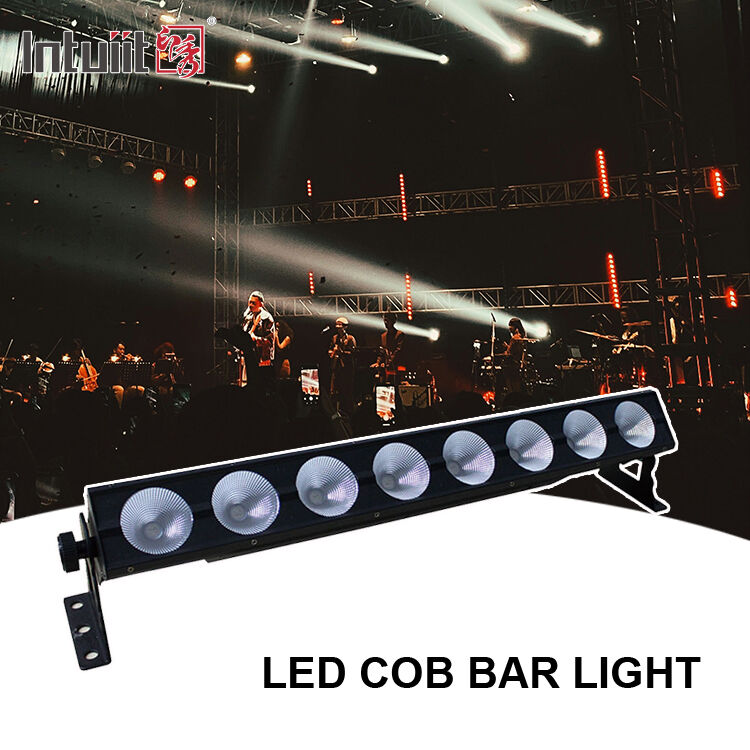 8x15W RGB 3'te 1 DMX512 LED Doğrusal Duvar Yıkayıcı Sahne Barı Işığı Kilise Stüdyosu Etkinliği için İç Yıkayış Işığı