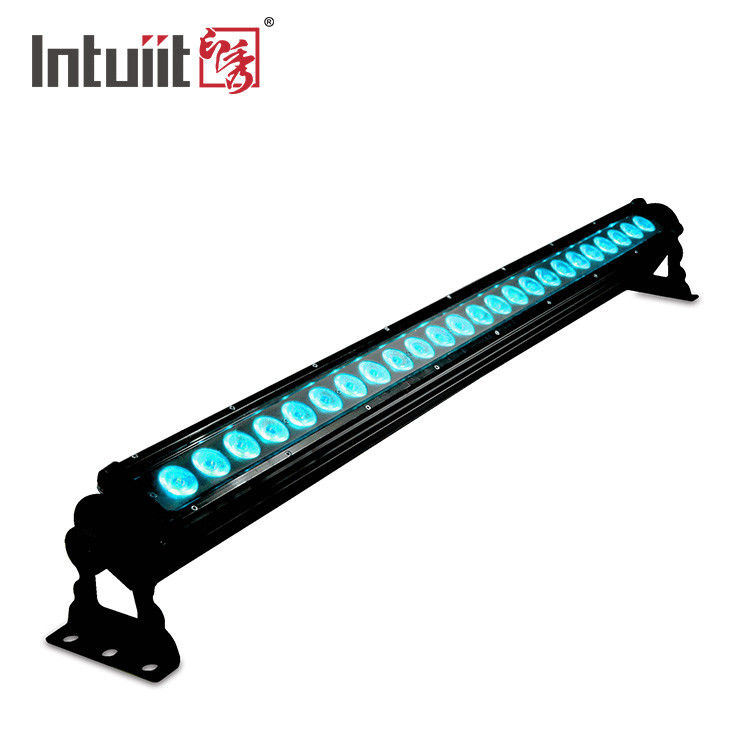 IP65 Dekorasyon LED Sahne Yıkama Işıkları 12 * 3W RGB 3'ü 1 Arada LED Duvar Yıkayıcı Işık Çubuğu