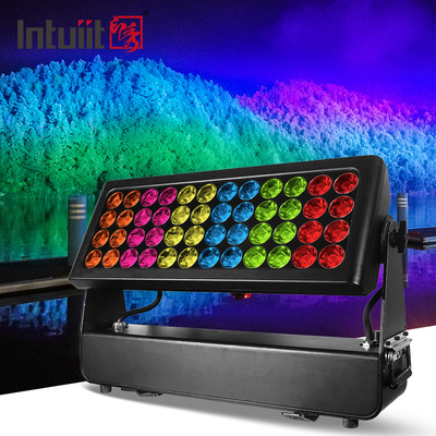 Su geçirmez LED Sahne Projektörleri 48X40w 4'ü 1 Arada RGBW Duvar Yıkayıcı IP65