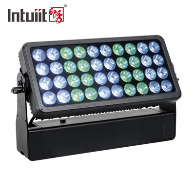 40x10w Rgbw 4 In 1 Led Flood Light Ip65 Led Şehir Rengi Köprü Bina Dış Mimarlık için