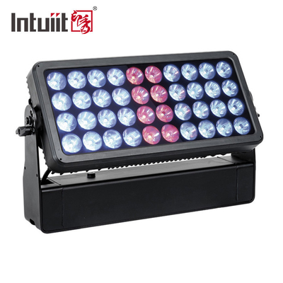 40x10w IP65 Dış Mekan LED Peyzaj Sel Işıkları Bina Dekorasyonu DMX Şehir Renkli LED Yıkama Işıkları