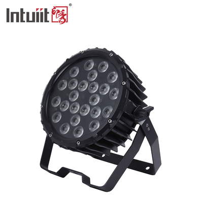 24x3W RGB 3 1 Dış Mekan LED Par Can Sahne Işıkları Düğün Parti Konseri İçin DMX Kontrolü