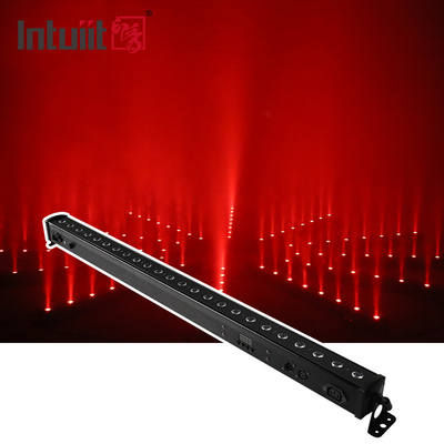 Kablosuz DMX LED Yıkama Barı 12x2w RGBW 4'ü 1 Arada LED Duvar Yıkayıcı Işık Düğün Dekorasyonu